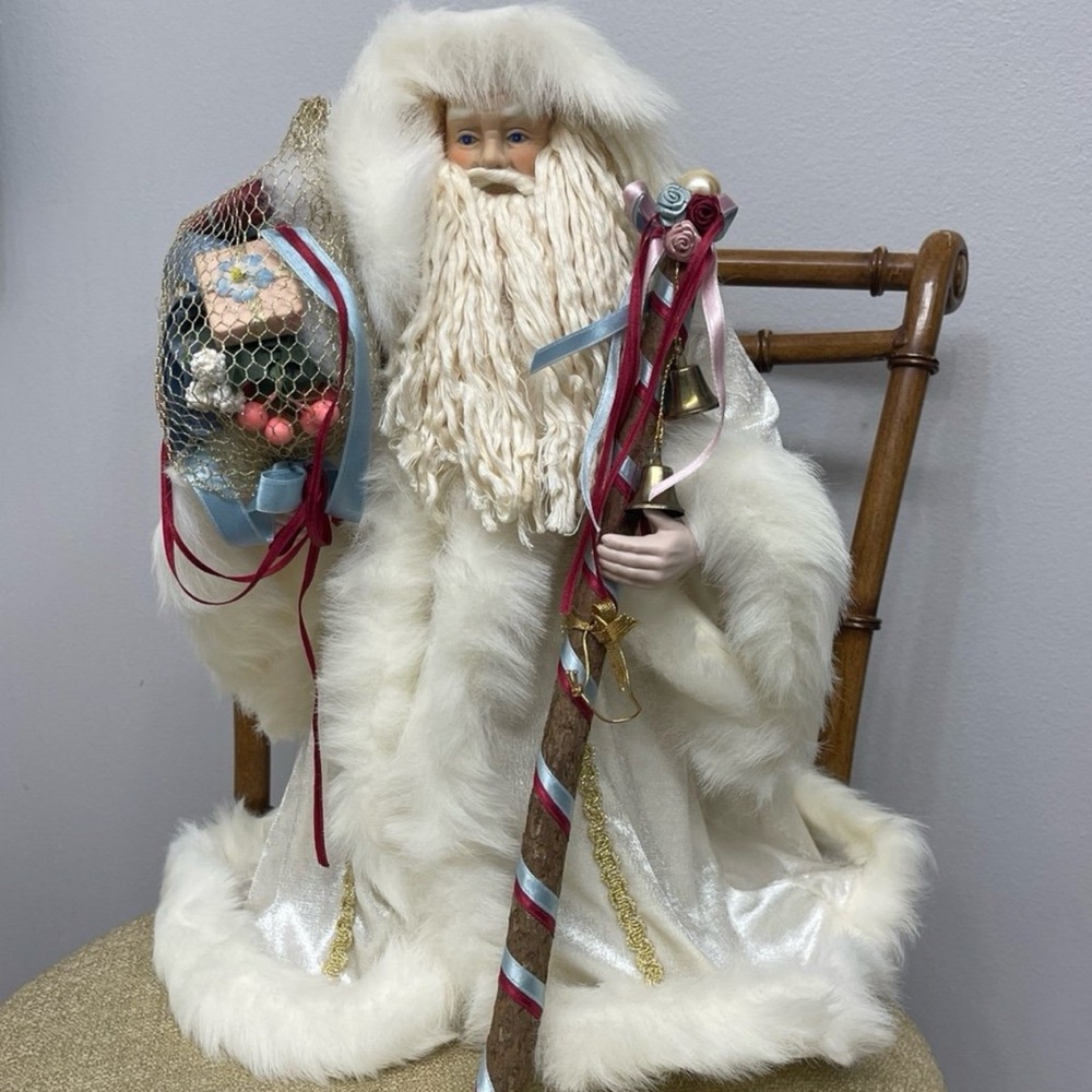 Santa (Father Time) Decor EUC